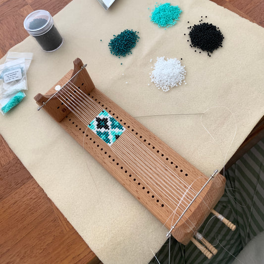 Beadsmith Little Ricky Beading Loom – Adjustable Compact Bead Loom for Jewelry Making