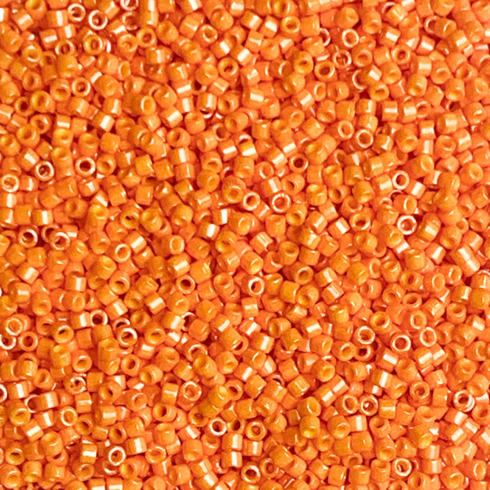 Orange Slice - Miyuki Delica Beads (DB0651) | 11/0 Opaque Orange | 5.2g