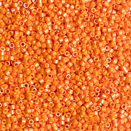 Orange Slice - Miyuki Delica Beads (DB0651) | 11/0 Opaque Orange | 5.2g
