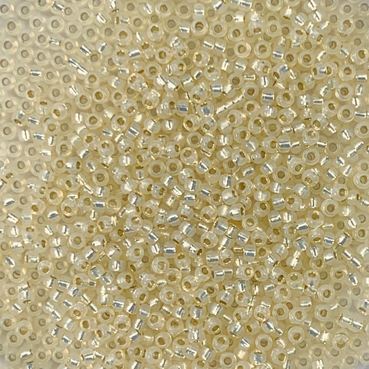Chandelier - Miyuki Round Seed Beads - 11/0 - 0577 - Cream/Gold