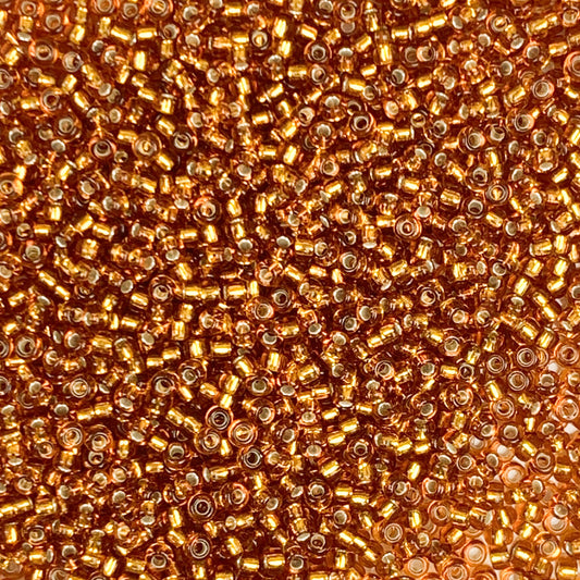 Caramel - Miyuki Round Seed Beads - 11/0 - 0005 - Gold/Brown