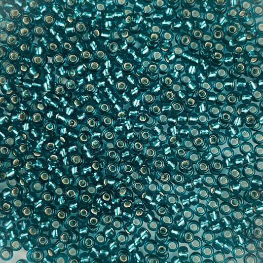 Electric Teal - Miyuki Round Seed Beads - 11/0 - 0030 - Blue
