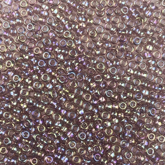 Wisteria AB - Miyuki Round Seed Beads - 11/0 - 0256 - Purple