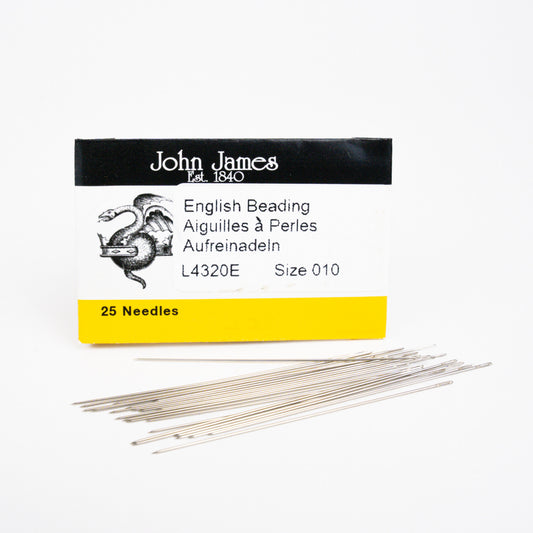 Beading Needles - John James - Size 10