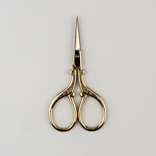 Hemline Stainless Steal Vintage Style Embroidery Scissors