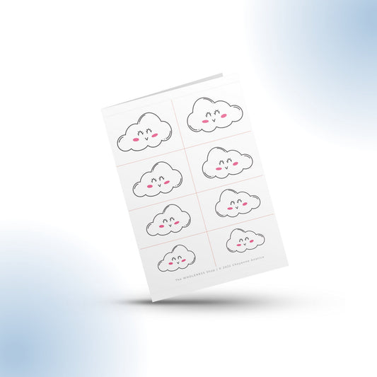 Kawai Cloud Beading Stencil