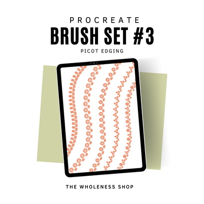 Procreate Bead Brush Sets for Digital Beadwork Designing