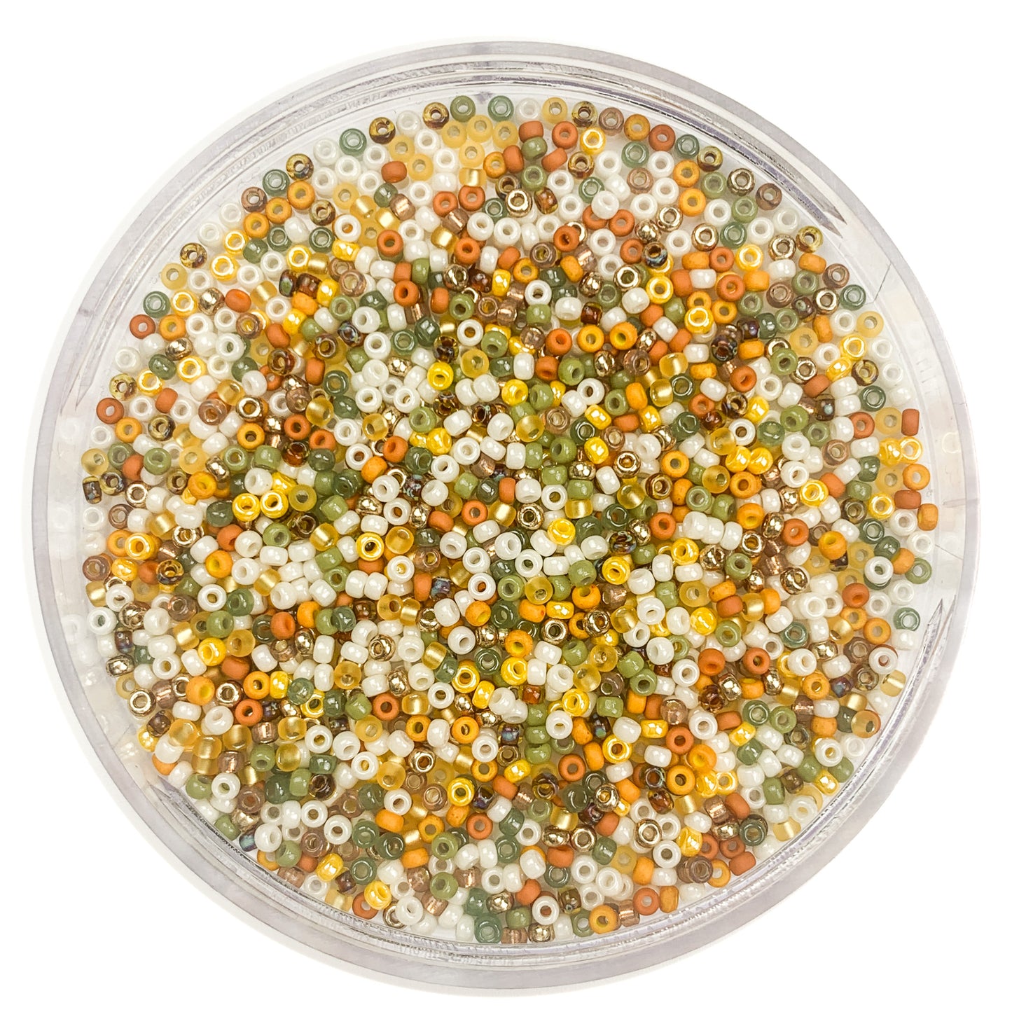 Pumpkin Patch Bead Mix - Miyuki Round Seed Beads - 11/0 - BM0001