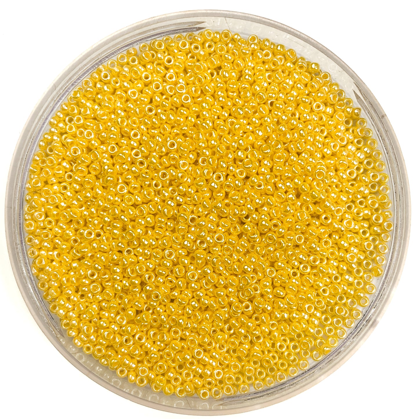 Mellow Yellow - Miyuki Round Seed Beads - 11/0 - 0422D - Yellow