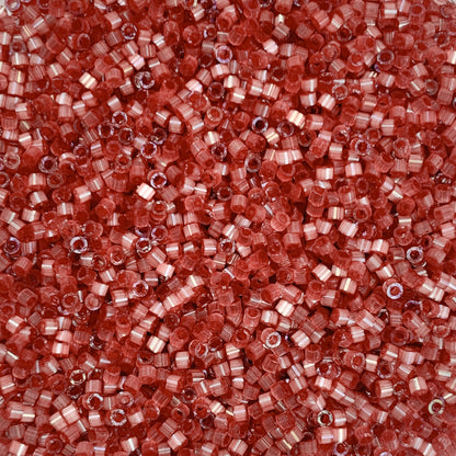 Cinnabar - Miyuki Delica Beads (DB1805) | 11/0 Rich Satin Red | 5.2g