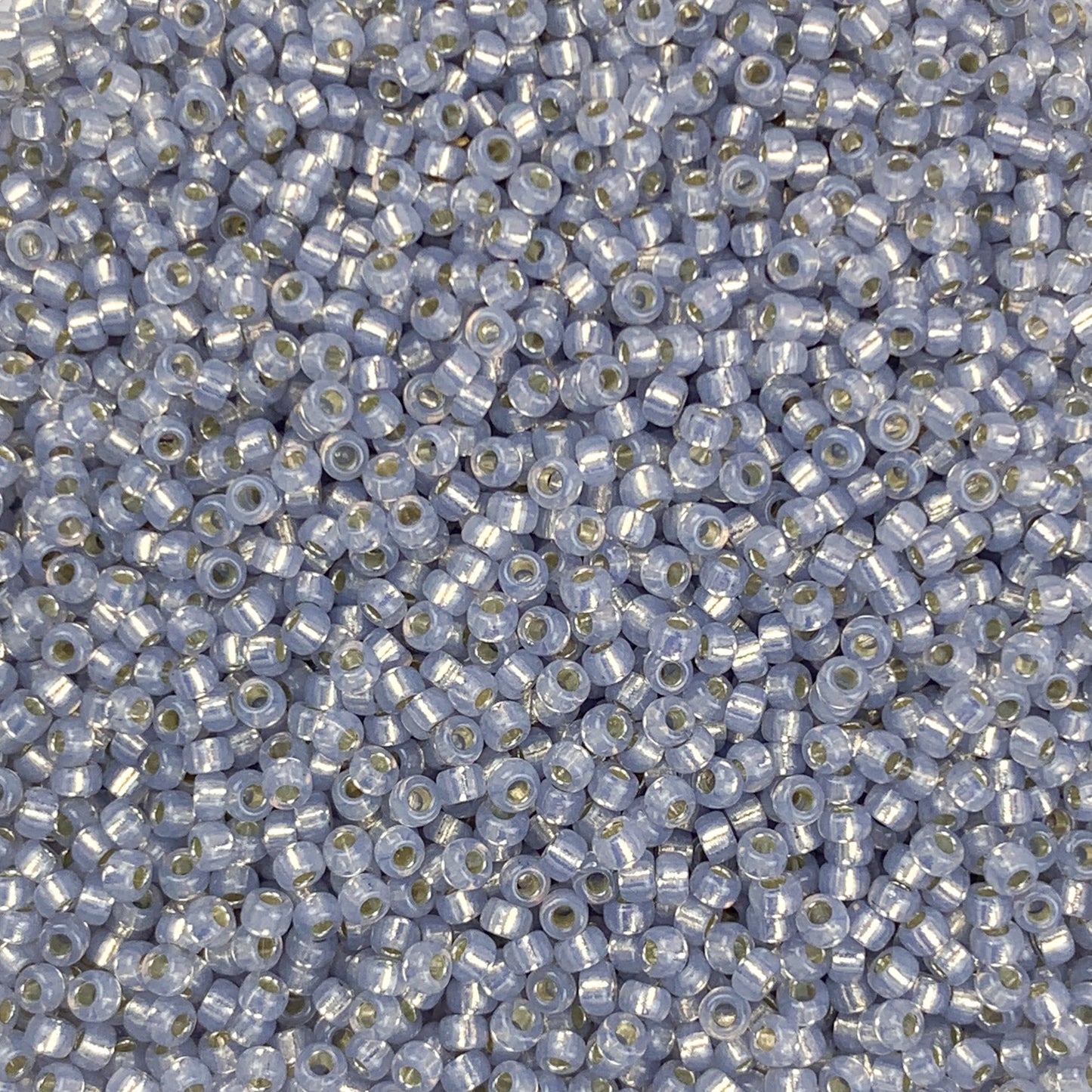 Icicle - Miyuki Round Seed Beads (0576) | 11/0 Silver-Lined Cool Blue Finish | 10g