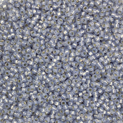 Icicle - Miyuki Round Seed Beads (0576) | 11/0 Silver-Lined Cool Blue Finish | 10g