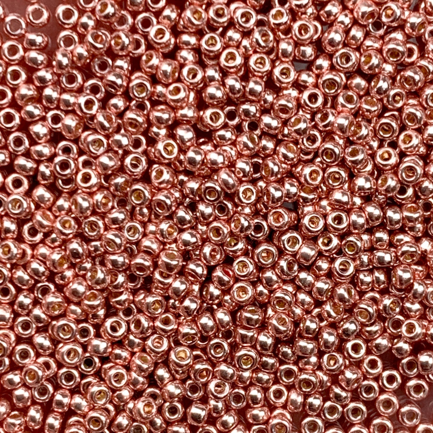 New Penny Galvanized Duracoat - Miyuki Round Seed Beads - 11/0 - 5103 - Copper/Pink