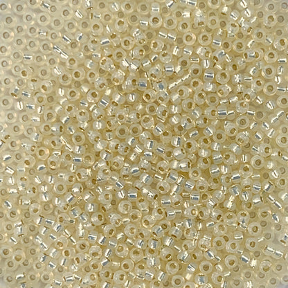Chandelier - Miyuki Round Seed Beads - 11/0 - 0577 - Cream/Gold