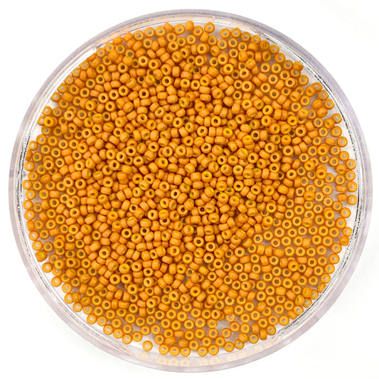 Matte Turmeric - Miyuki Round Seed Beads - 11/0 - 2041 - Orange