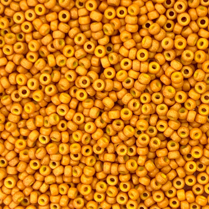 Matte Turmeric - Miyuki Round Seed Beads - 11/0 - 2041 - Orange