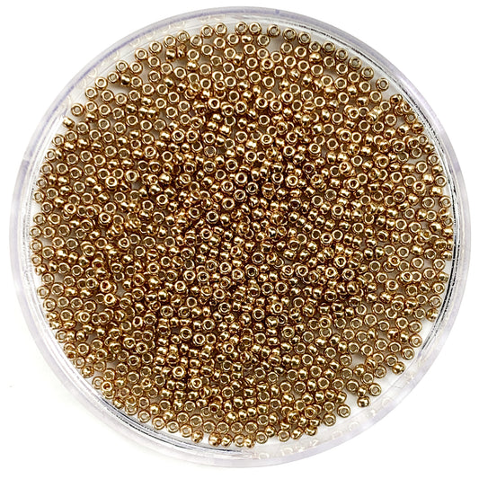 Duracoat Galvanized Antique Gold  - Miyuki Round Seed Beads - 11/0 - 4204 - Gold