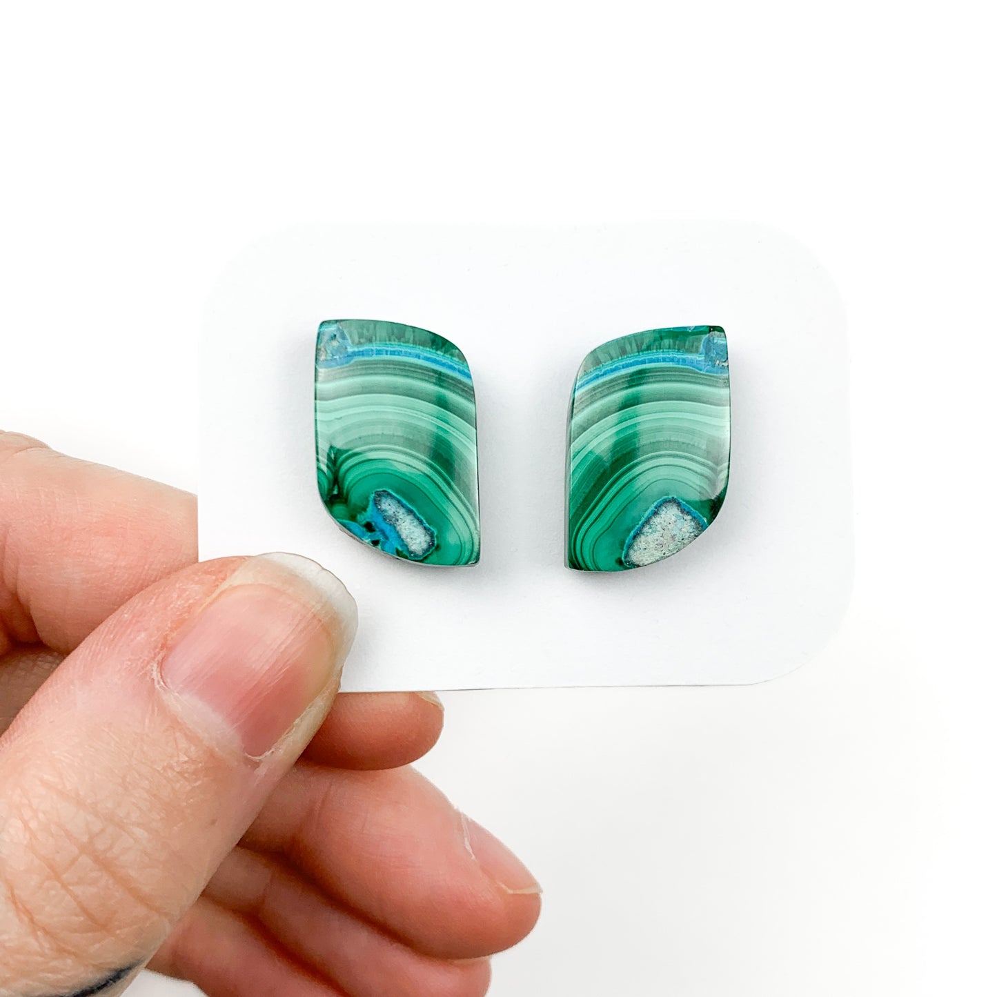 Chrysocolla Malachite Cabochons