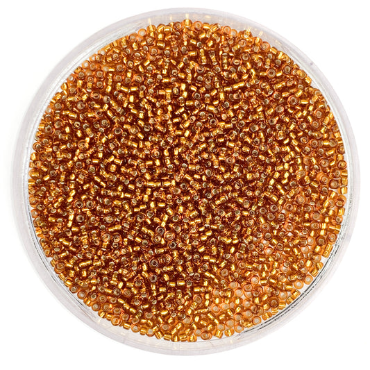 NEW | Caramel - Miyuki Round Seed Beads - 11/0 - 0005 - Gold/Brown