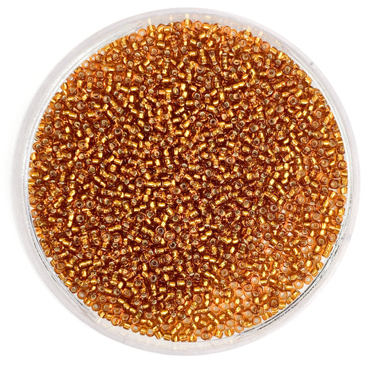 Caramel - Miyuki Round Seed Beads - 11/0 - 0005 - Gold/Brown