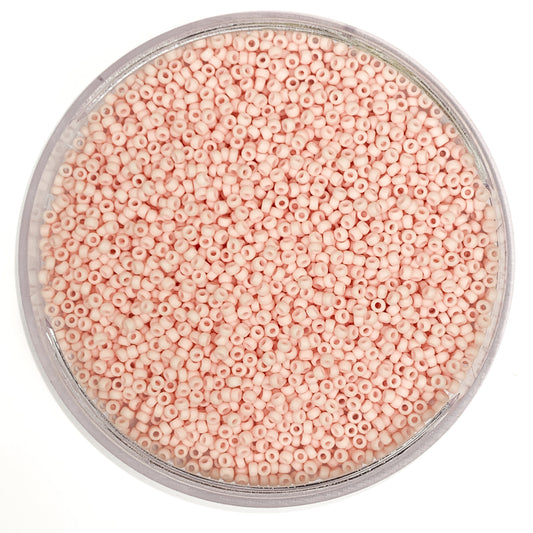 NEW | Matte Blush - Miyuki Round Seed Beads - 11/0 - 2036 - Pink