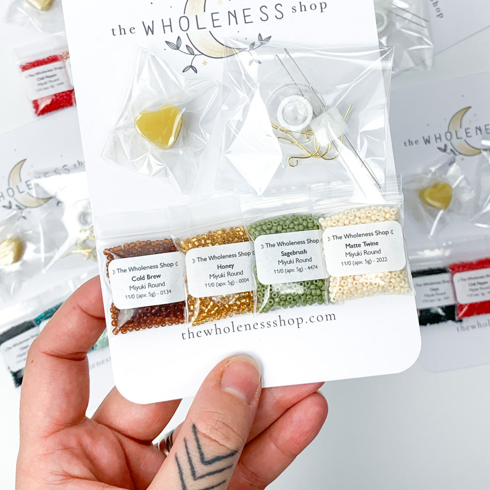 Mystery Beading Kit | Curated + ready to create | + Free pattern