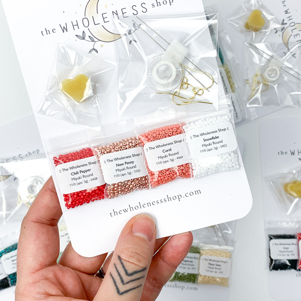 Mystery Beading Kit | Curated + ready to create | + Free pattern