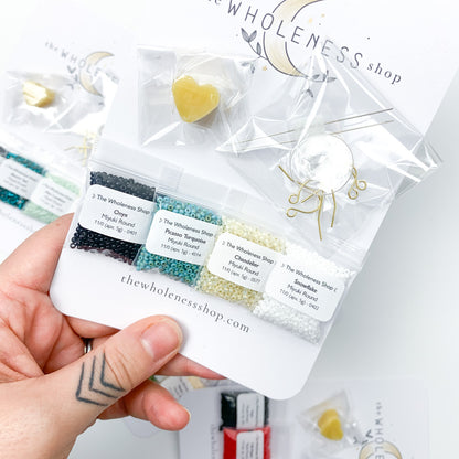 Mystery Beading Kit | Curated + ready to create | + Free pattern