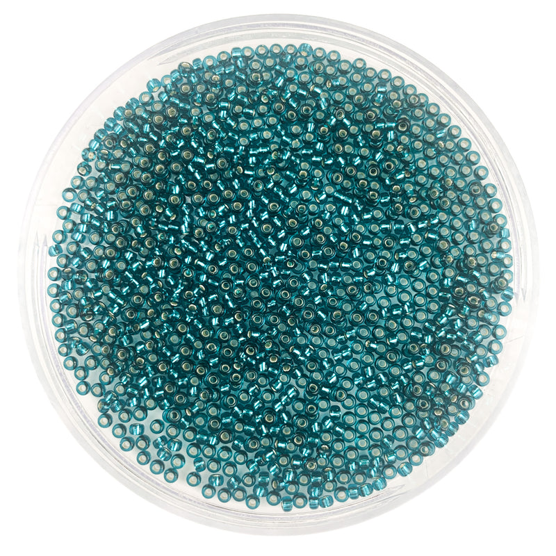 Electric Teal - Miyuki Round Seed Beads - 11/0 - 0030 - Blue