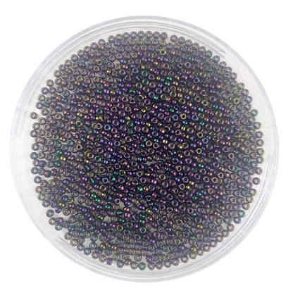 Purple Iris - Miyuki Round Seed Beads - 11/0 - 0454 - Purple