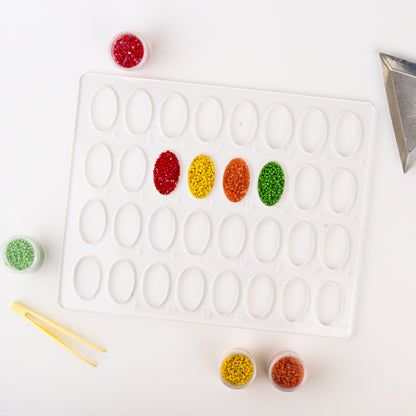 Clear Acrylic Bead Separator (32 Compartments)