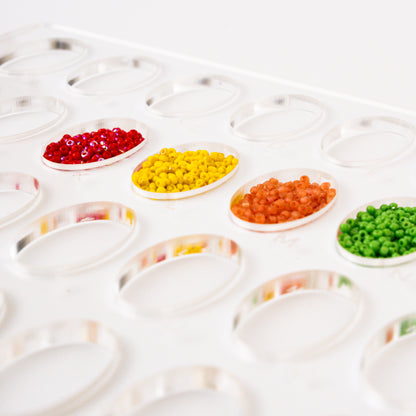 Clear Acrylic Bead Separator (32 Compartments)