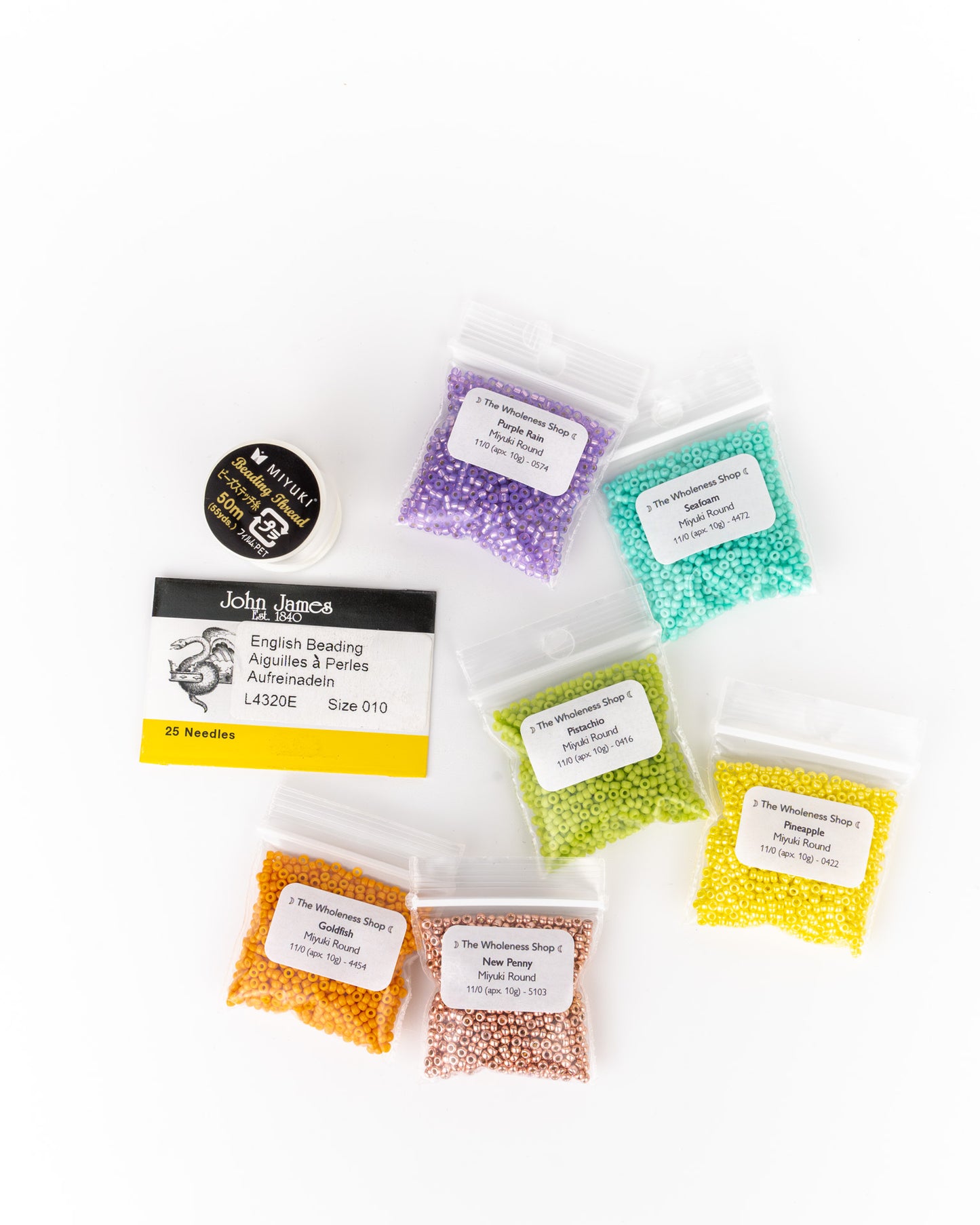 The Dreamscape Beading Kit | Complete Kit with 10g Each of 6 Stunning Miyuki Seed Beads