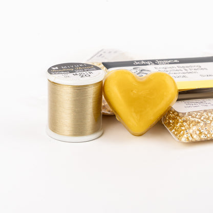 Golden Hour Beading Kit | 10g Each of 6 Rich, Warm Miyuki Seed Beads