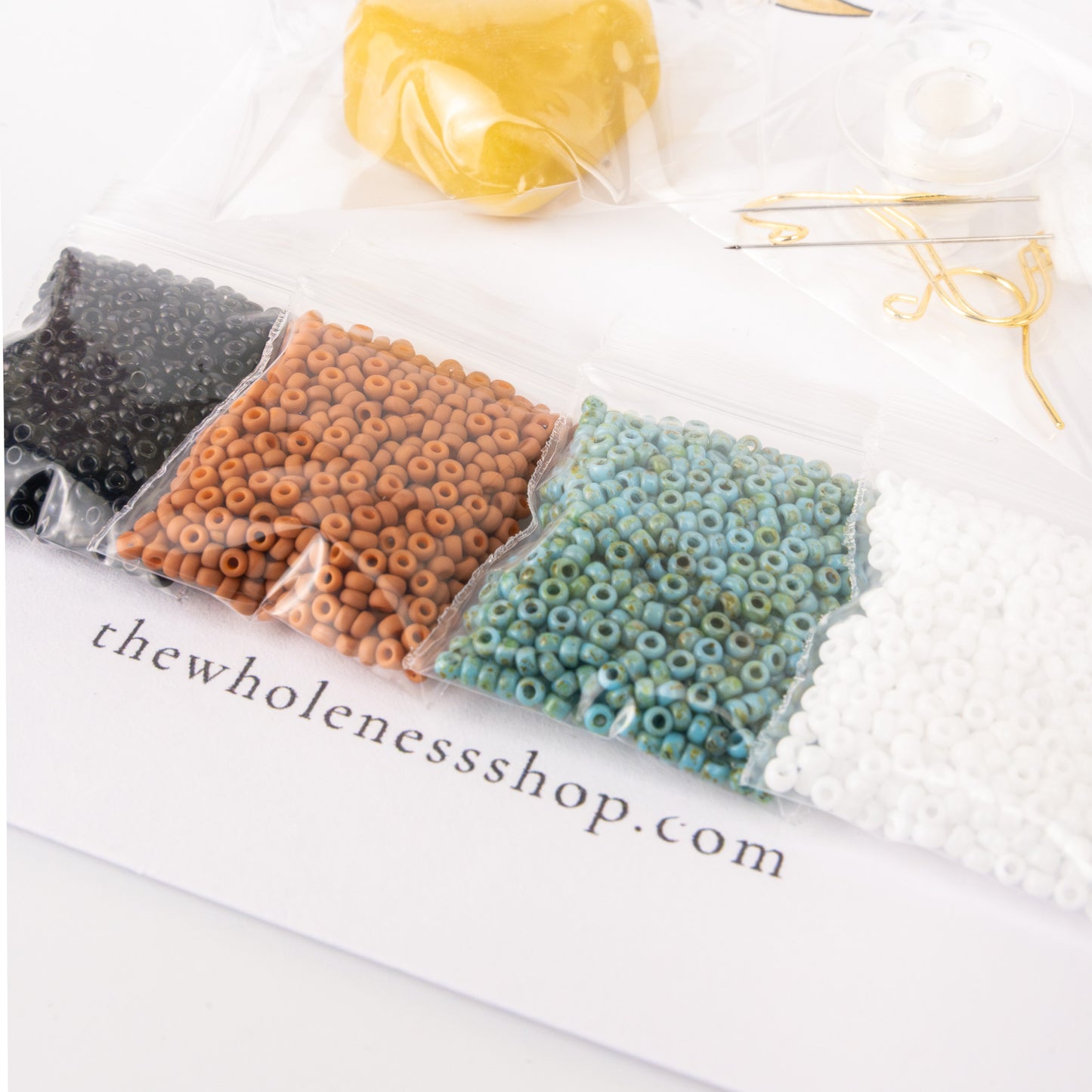 Sedona Beading Kit | Miyuki Seed Beads | 5g of 4 Warm, Earthy Colors + FREE Pattern