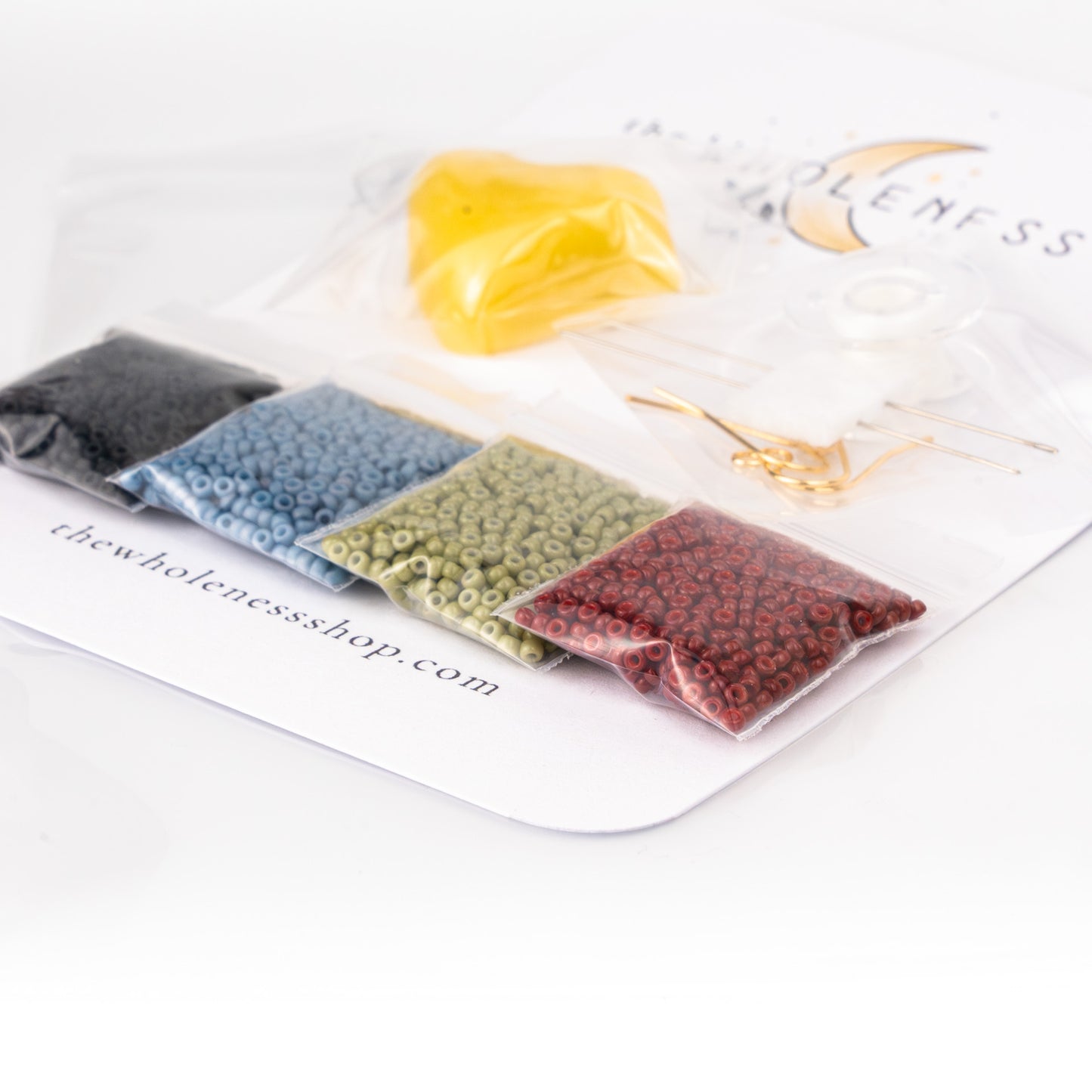 Thorn Beading Kit | Miyuki Seed Beads | 5g of 4 Bold Colors + FREE Pattern