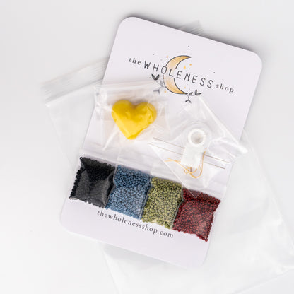 Thorn Beading Kit | Miyuki Seed Beads | 5g of 4 Bold Colors + FREE Pattern