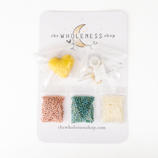 Mesa Rose Beading Kit | Miyuki Seed Beads | 5g of 3 Beautiful Colors + FREE Pattern