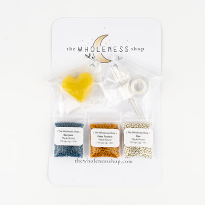 Canyon Beading Kit | Miyuki Seed Beads | 5g of 3 Stunning Colors + FREE Pattern