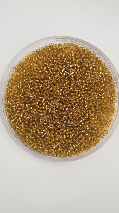 Honey - Miyuki Round Seed Beads - 11/0 - 0004 - Gold