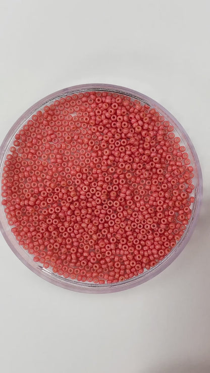 Coral Pink - Miyuki Round Seed Beads - 11/0 - 4464