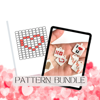 Valentine's Day Stitch Pattern Bundle ♥️